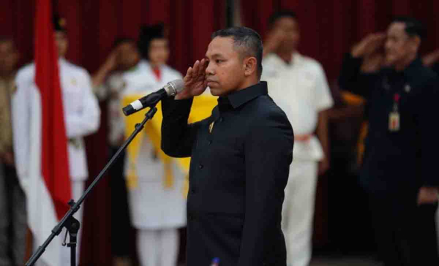 Gubernur Abdul Wahid Kukuhkan 36 Anggota Paskibraka Riau 2025