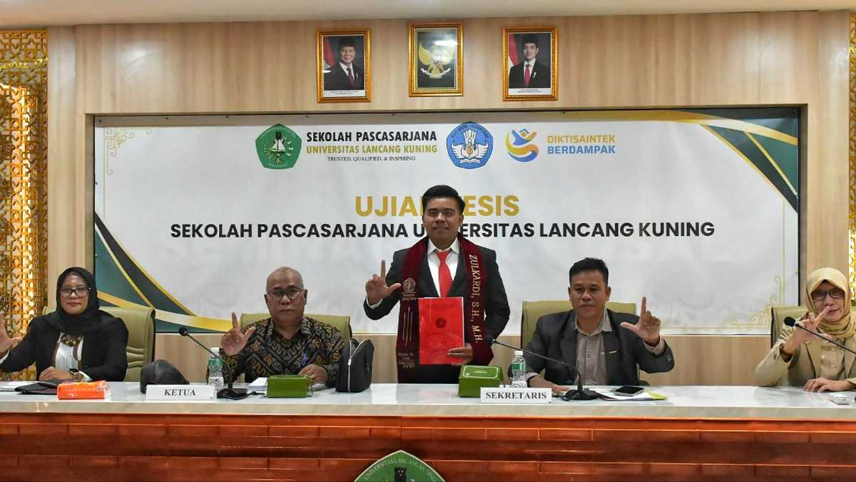 Resmi Sandang Gelar Magister Hukum, Anggota DPRD Pekanbaru Zulkardi: Ini Amanah