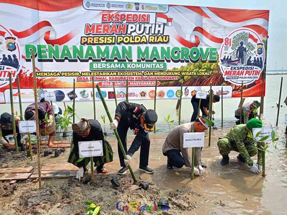 Jaga Pulau Terluar Meranti, Polri Gandeng Komunitas dan Penggiat Media Sosial