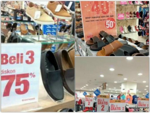 Promo Heboh Matahari Mancy Duri, Beli 3 Sepatu dan Sandal Dapat Potongan Harga 75 Persen