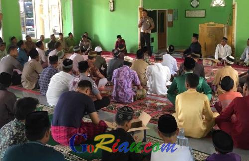 Tekan Angka Kecelakaan, Satlantas Polres Siak Sebar Dai Lantas, Tiap Minggu ke Mesjid