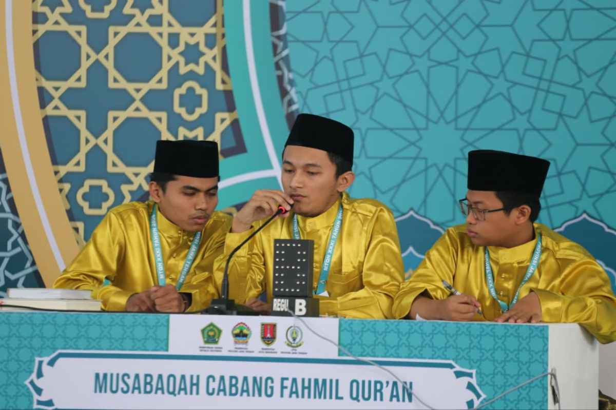 Kalahkan Tiga Provinsi, Wakil Riau Buka Peluang Juara di Cabang Fahmil Quran MTQ