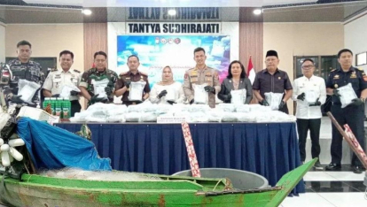 Sabu Rp68 Miliar Ludes Dimusnahkan di Bengkalis, Kasmarni: Ini Bukan Sekadar Seremoni