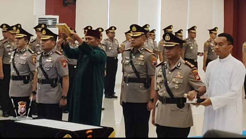 Penyegaran Formasi Polda Riau, Jabatan Dirlantas dan Kapolresta Pekanbaru Resmi Berganti