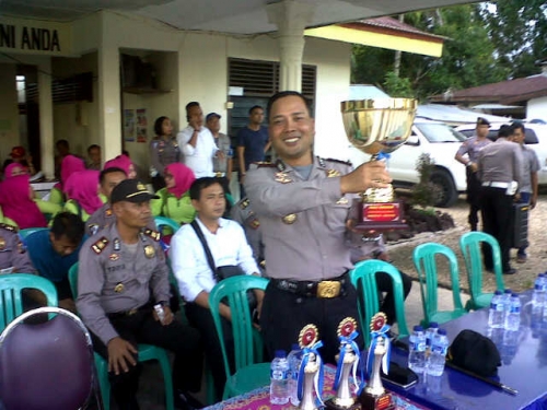 44 Tim Voli Putri Bersaing Rebutkan Piala Kapolres Kuansing
