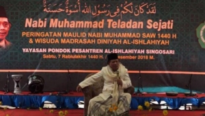 GoRiau KH Buchori Wafat Saat Tausyiah pada Peringatan Maulid Nabi di Ponpes Al Islahiyah, Ini Kalimat Terakhirnya