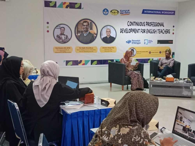 Tingkatkan Kompetensi Guru Bahasa Inggris, Teflin Riau-Kepri Hadirkan Narasumber dari Australia