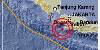 Gempa M 5,2 Guncang Banten, Getarannya Sampai ke Jakarta