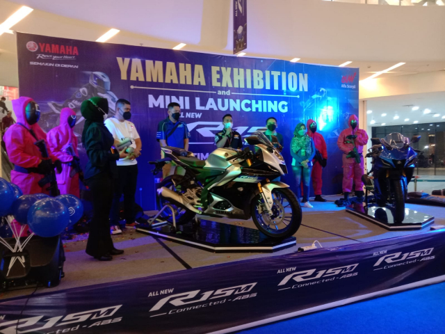 Hadirkan All New R15 Connected, Yamaha Berikan Kejutan Manis Awal Tahun untuk Masyarakat Dumai