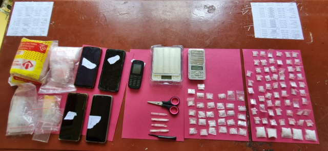 Polisi Bongkar Jaringan Narkoba di Kuansing, 7 Orang Ditangkap, Ratusan Paket Sabu Disita