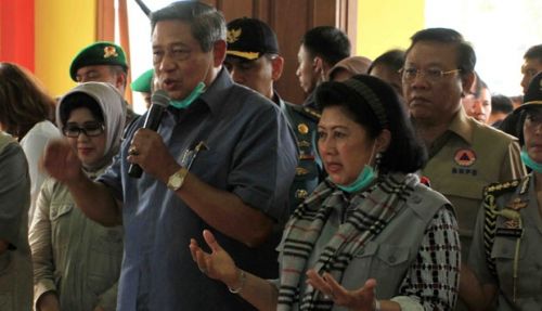 Menunggu 9 Jam, Pengungsi Hanya Bertemu SBY 10 Menit