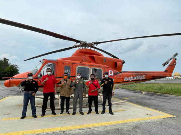 Pemprov Riau Minta Bantuan 10 Helikopter untuk Water Bombing dan Patroli untuk Pencegahan Karhutla 2023