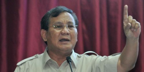 Wah, Saat Prabowo Pidato, Petir Tiba-tiba Menggelegar