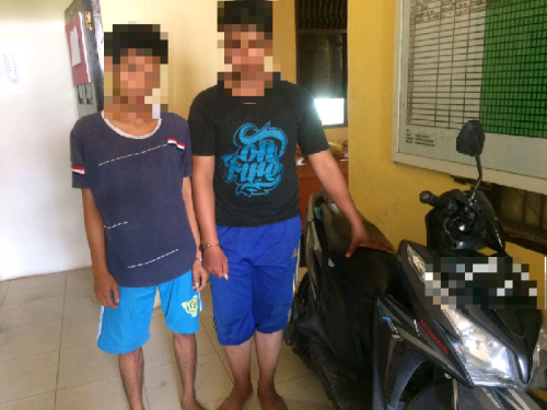 2 Remaja Tanggung di Pekanbaru Diciduk Polisi Usai Jambret Dompet Ibu-ibu Berisi Uang Setengah Juta Rupiah