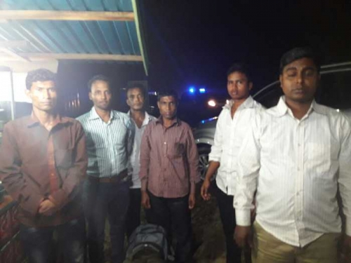 Mau ke Terminal AKAP Pekanbaru, 6 WNA Bangladesh Diamankan Polisi saat Melintas di Jalan Lintas Timur Tenayan Raya