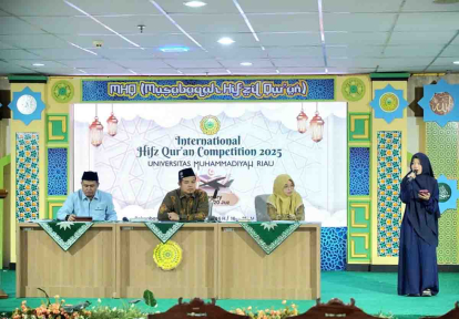 GoRiau Gelar Internasional Musabaqah Hifz Quran, Ini Harapan Rektor Umri