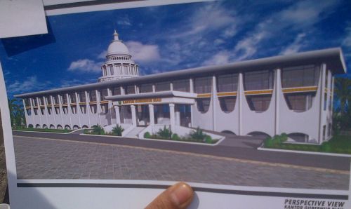 Desain Kubah Kantor Gubernur Riau Sudah Disiapkan