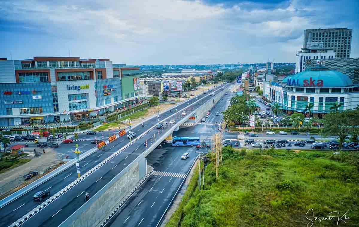 Jalan Simpang SKA Pekanbaru akan Diperlebar