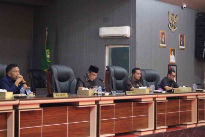 Dalam Suasana Lebaran, DPRD Kepulauan Meranti Sampaikan 2 Ranperda Inisiatif