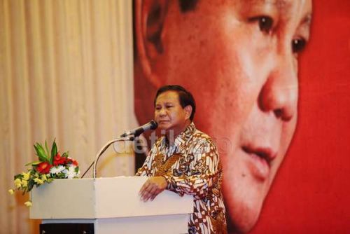 Prabowo: Kalau Ada yang Bilang Tentara Otoriter, Itu Tidak Benar