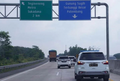 Arus Balik di Jalan Tol Trans Sumatera Masih Ada, Didominasi Plat Kendaraan Palembang, Jambi, Bengkulu dan Riau