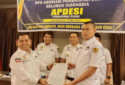 Terpilih Aklamasi, Zulfahrianto Pimpin DPD Apdesi Riau Periode 2024-2029
