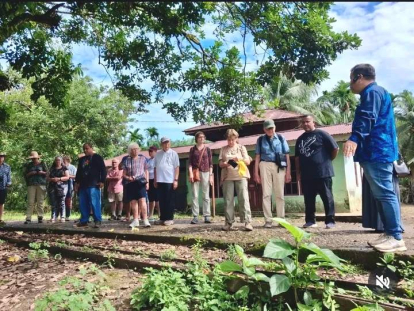 GoRiau Turis Belanda Telusuri Jejak Leluhur di Jalur Kereta Api Kuansing
