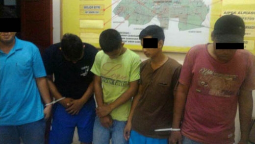 Bulan Ramadhan, 3 Pemuda dan 2 Pelajar di Tapung Malah Diamankan Polisi Sedang Bermain Judi