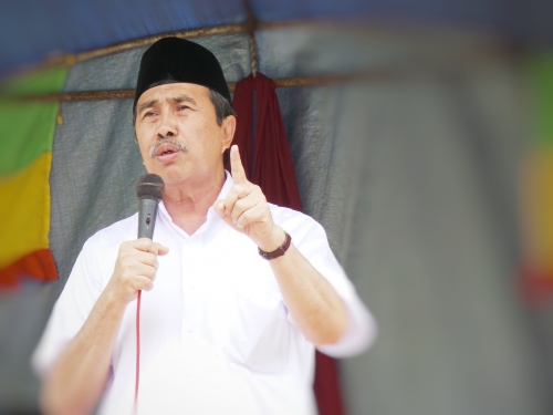 Syamsuar Masuk dalam Sejarah Pembangunan Asrama Mahasiswa Sakai di Pekanbaru
