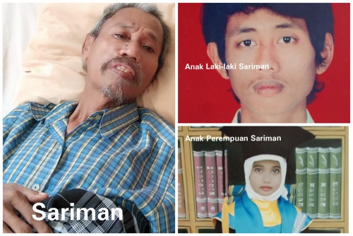 Tujuh Tahun Terpisah, Sariman Pasien RSUD Mandau Tak Tahu Keberadaan Anaknya