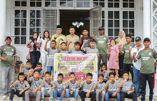 SSB Bintang Muda Rohil Siap Berlaga di FJL U-12 Riau, Afrizal Sintong: Jika Juara, Pemkab Siap Bantu ke Laga Nasional