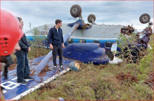 Ajaib, Pesawat Hilang Ditemukan Terbalik dan Bagian Depan Hancur, 28 Penumpang Selamat