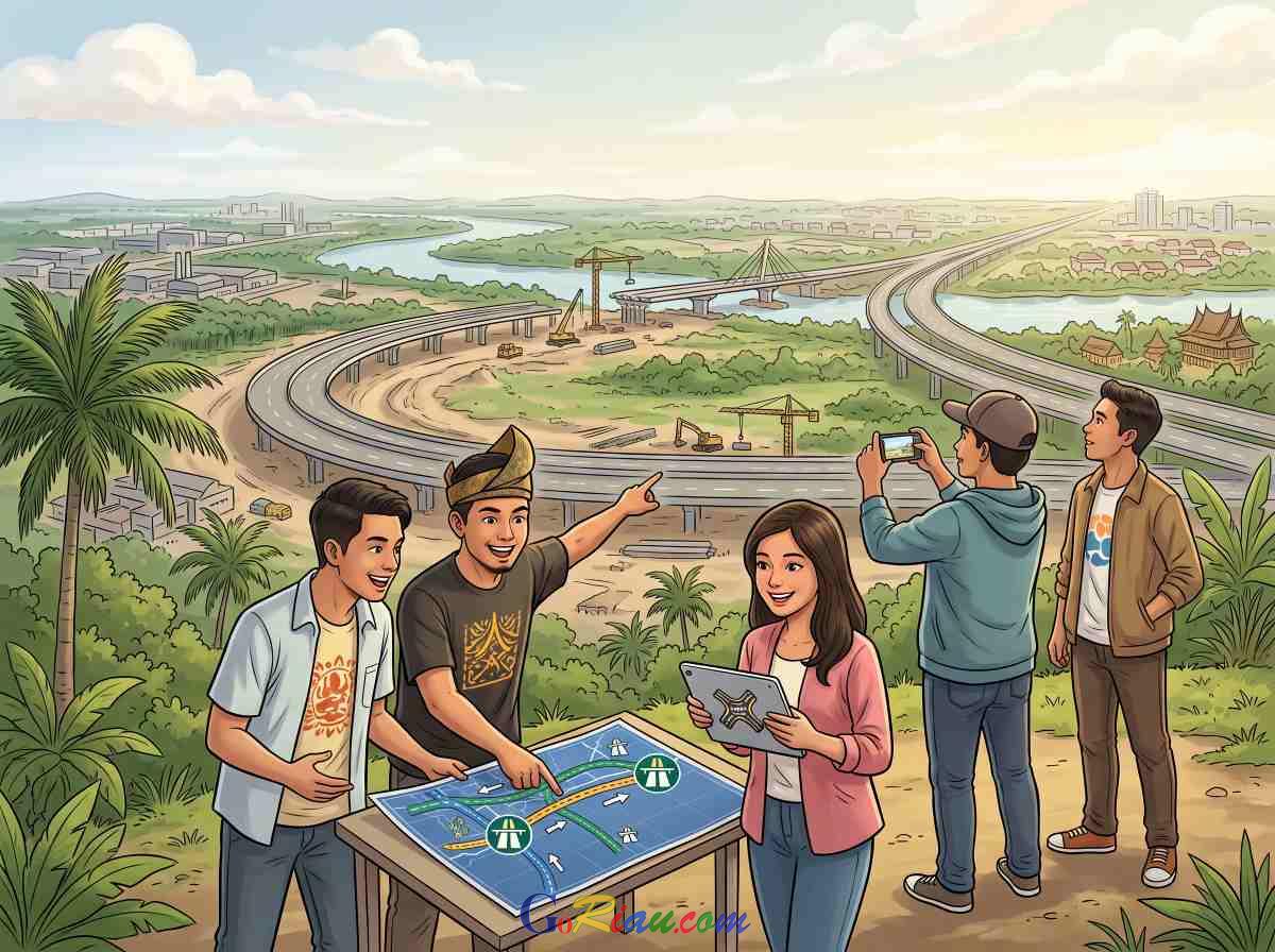 Dorong Pemerataan Ekonomi, Jalan Lingkar Pekanbaru Bakal Hubungkan Dua Tol