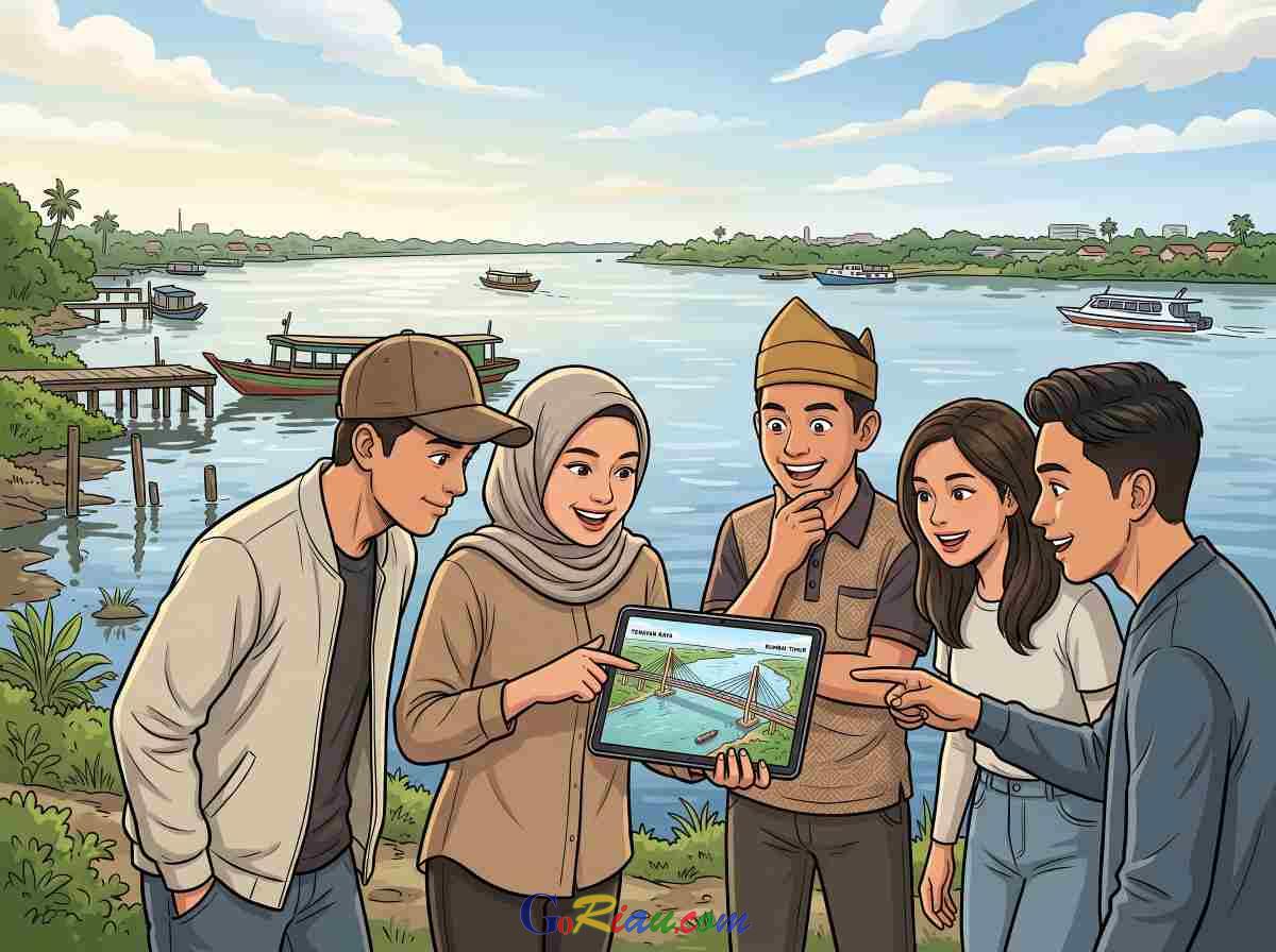 Hubungkan Tenayan dan Rumbai, Pemkot Pekanbaru Desak Realisasi Jembatan Siak V
