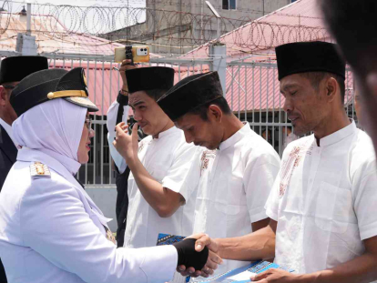 GoRiau HUT ke-81 RI, 273 Napi Rutan Siak Dapat Remisi dan 5 Langsung Bebas