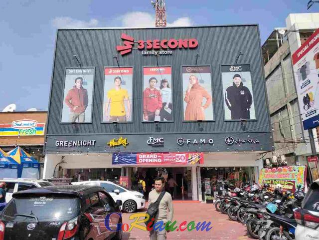 3Second Family Store Buka di Jalan Jenderal Sudirman Pekanbaru, Banyak Diskon hingga Akhir September 2022