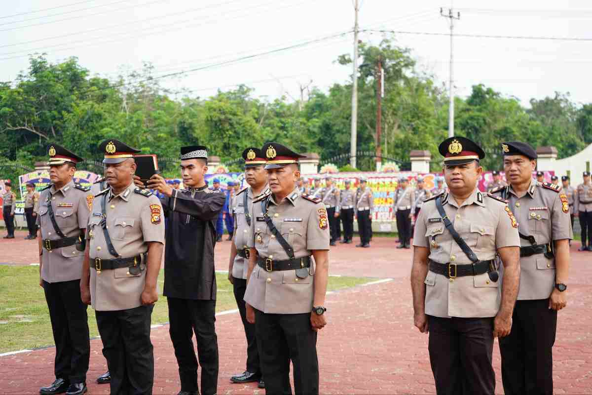 Mutasi Perwira di Polres Meranti, Lima Posisi Strategis Resmi Berganti Kemudi