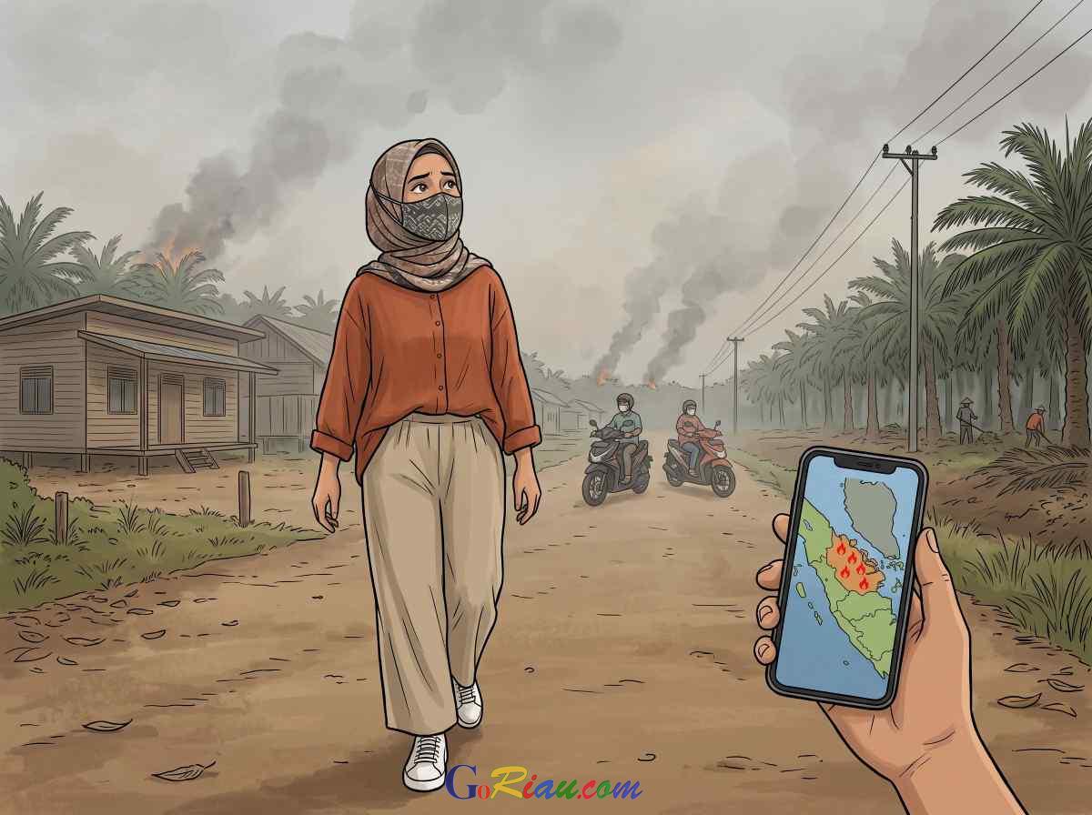 Sumatera Dikepung 4.737 Titik Panas, Indragiri Hulu Sumbang Angka Terbanyak di Bumi Lancang Kuning