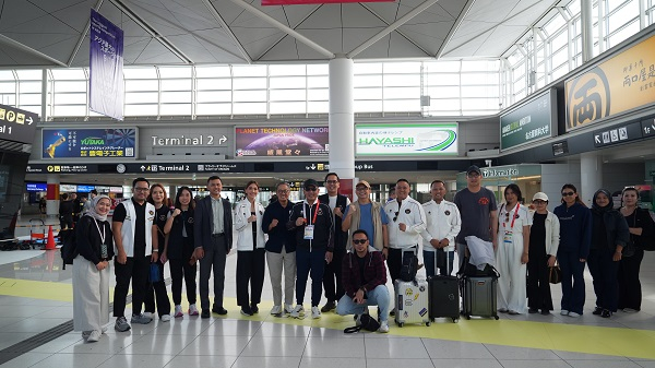 Tiba di Nagoya, CdM Todotua Langsung Koordinasidan dan Jalani Sejumlah Agenda