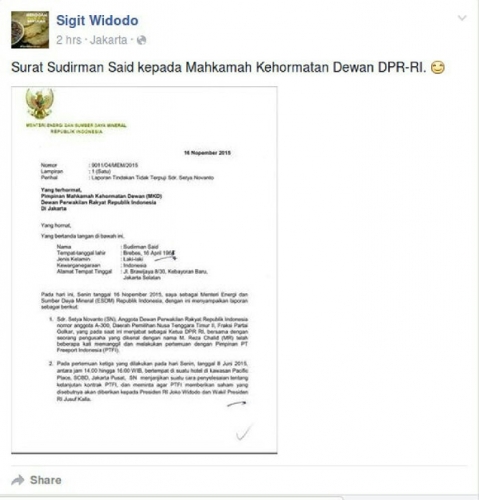 Laporan Menteri ESDM ke MKD DPR Bocor ke Publik, Begini Isinya