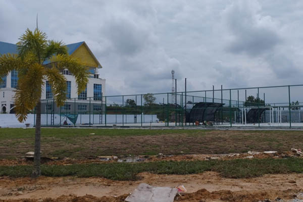Ada Lapangan Tenis di Perkantoran Wali Kota Pekanbaru, Indra Pomi: Bisa Dimanfaatkan Masyarakat