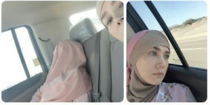 GoRiau Wajah Mulan Jameela Murung Saat Umrah, Ternyata Ini Penyebabnya