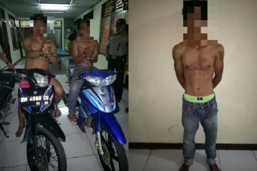 Curi Motor di Kampar dan Jual di Pekanbaru, 3 Kawanan Curanmor Lintas Kabupaten Diringkus Polisi