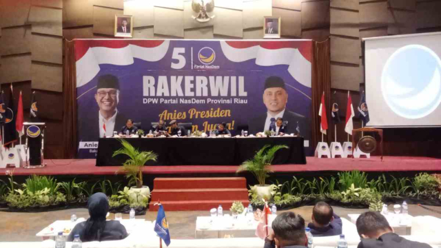 Digelar Hari Ini, Rakerwil Partai Nasdem Riau Bahas Nama Caleg dan Strategi Menangkan Pemilu 2024