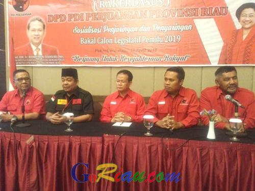 Resmi Dicopot Sebagai Ketua DPD PDIP Provinsi Riau, Kordias Pasaribu: Tidak Akan Mengurangi Loyalitas Saya Sebagai Kader Partai