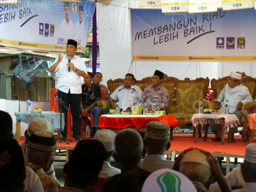 Masyarakat Rantau Kopar di Rohil: Pilihan Gubernur dan Wakil Gubernur Kami Nomor Urut 1 Syamsuar - Edy Nasution