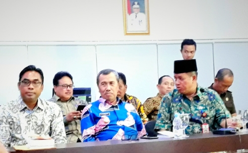 Laporkan Pemilu di Riau Berjalan Lancar dan Aman, Gubri: Antusias Pemilih ke TPS Tinggi
