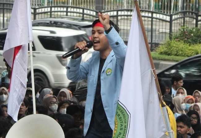 Waduh.., Dana Zakat Pelalawan Digunakan untuk Proyek Z-Park, Mahasiswa Protes