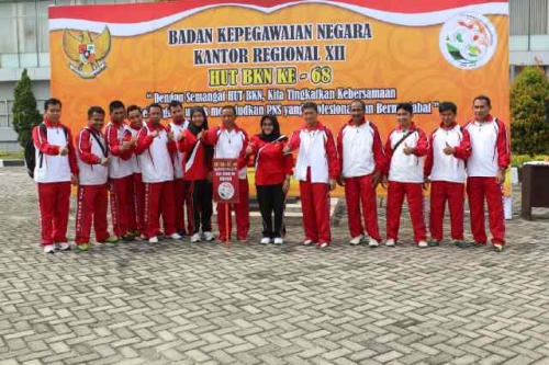 Turnamen Futsal Kanreg BKN XII Pekanbaru, BKD Kuansing Raih Juara III
