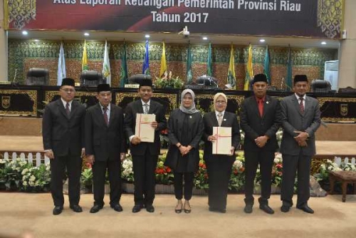 Selama 6 Tahun Berturut- turut, BPK RI Berikan Opini WTP atas Laporan Penggunaan Keuangan Provinsi Riau